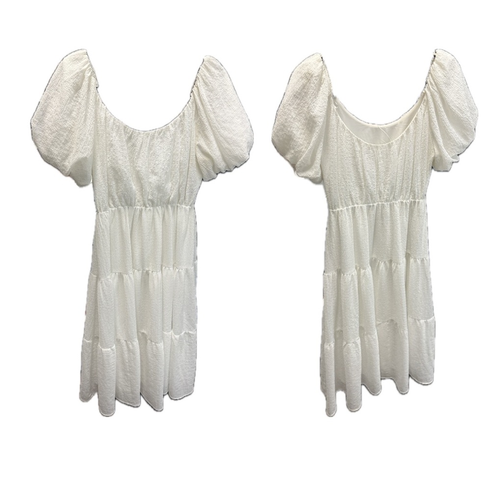 Long white dress